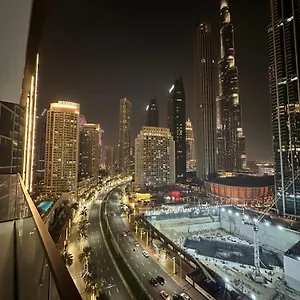  شقة Burj Crown 2br With Panoramic Burj Khalifa View